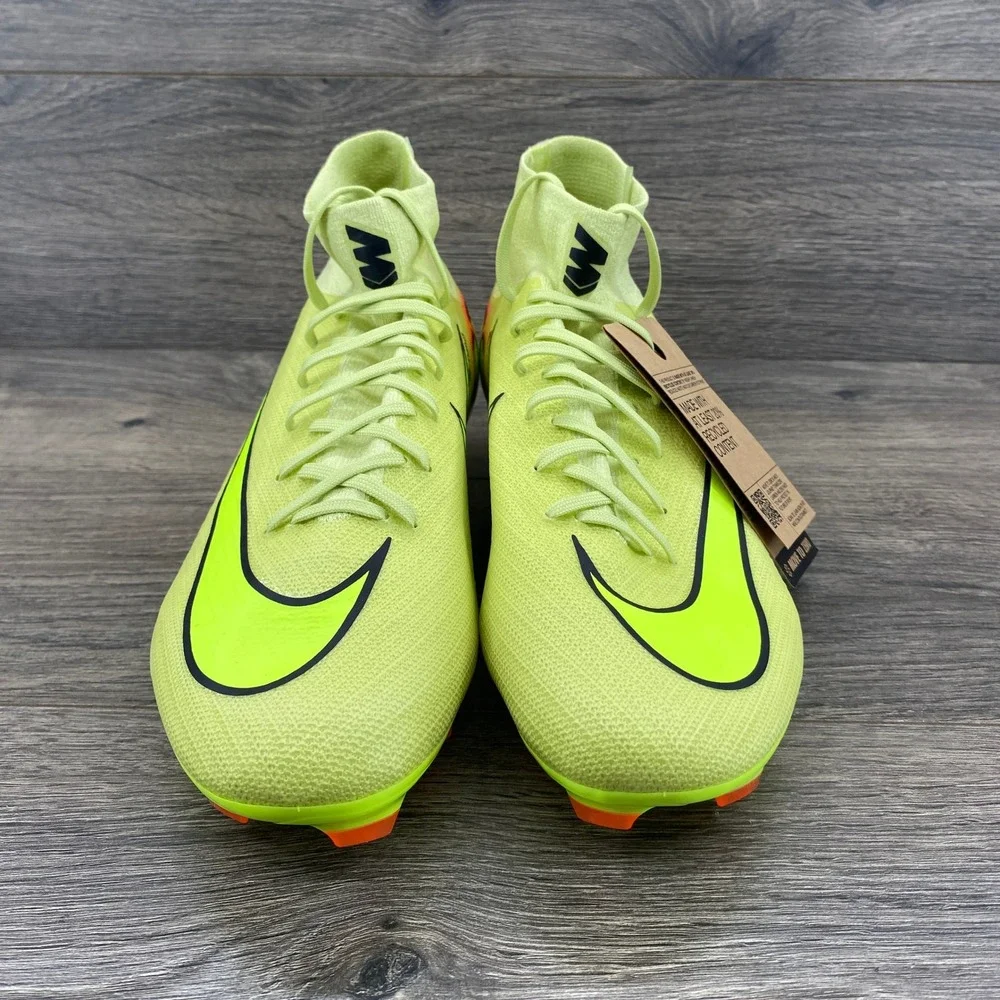 Nike Mercurial Superfly 10 Pro Soccer Cleats Mens 10 Volt Yellow HF9433-300